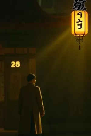《北纬三十度邮局》竖版海报，绿色邮筒与手写地址的信封